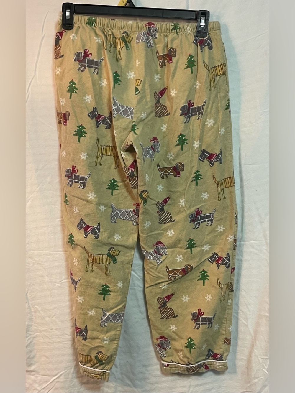 The Company Store Kids Holiday Dog PJ Pants